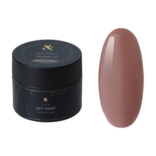 F.O.X Art-paint Farba hybrydowa 2w1 Cappuccino 10ml lakier do paznokci