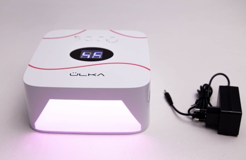 Lampa LED UV do paznokci 30W ÜLKA LÜMOS z sensorem, timerem i zdejmowanym dnem