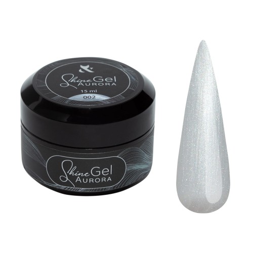 F.O.X Shine Gel Aurora 002 Żel do Paznokci LED/UV Perłowy 15ml