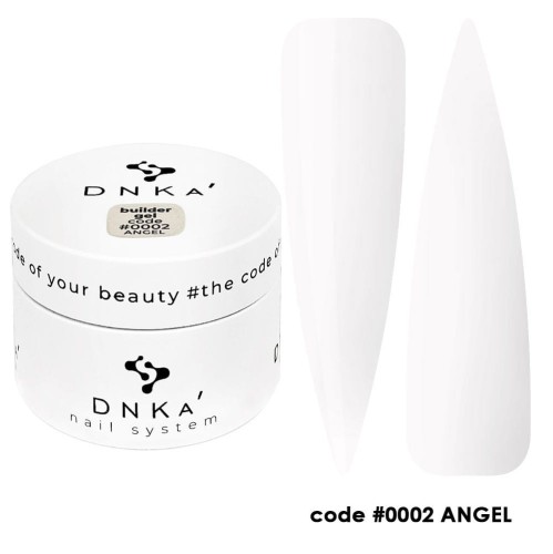 DNKa Builder Gel New Formula, 30 ml - kolor #0002 Angel