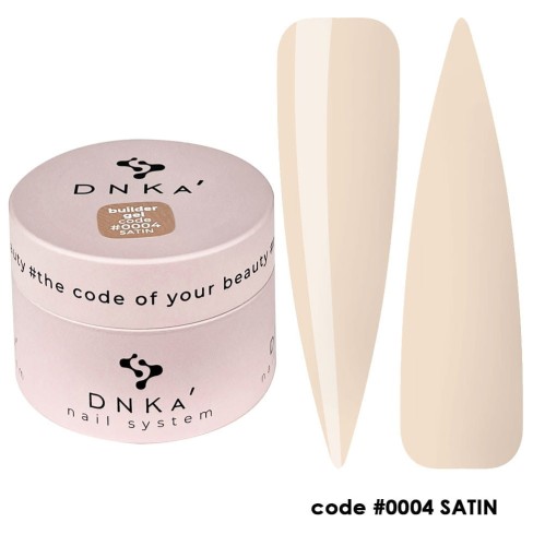 DNKa Builder Gel New Formula, 30 ml - kolor #0004 Satin