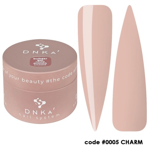 DNKa Builder Gel New Formula, 30 ml - kolor #0005 Charm
