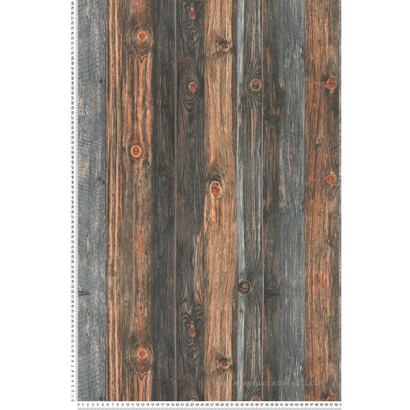 Tapeta wygląd drewna brązowym,szarymIbeżowym - 53 cm x 10.05 m - A.S. CRÉATION