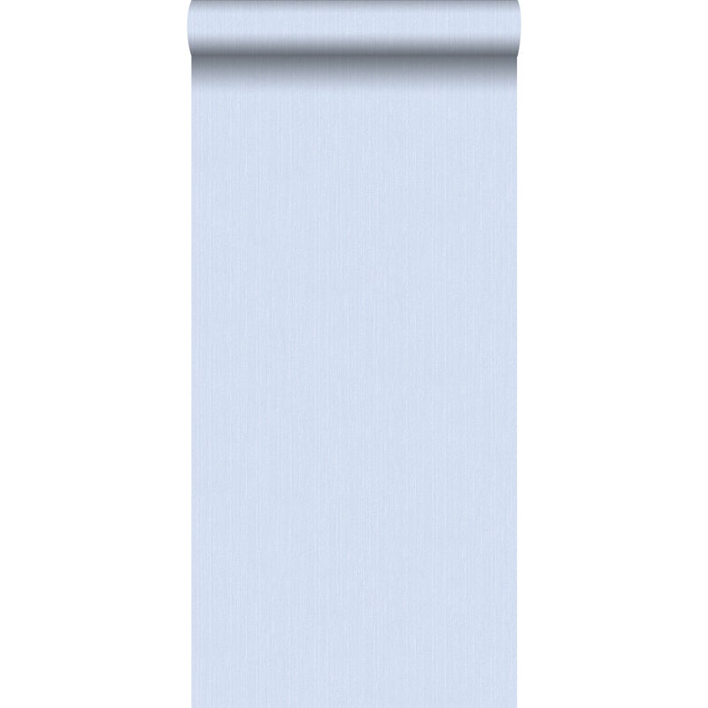 Tapeta dżinsowa tekstura jasnoniebieskim - 53 cm x 10.05 m - ESTAHOME