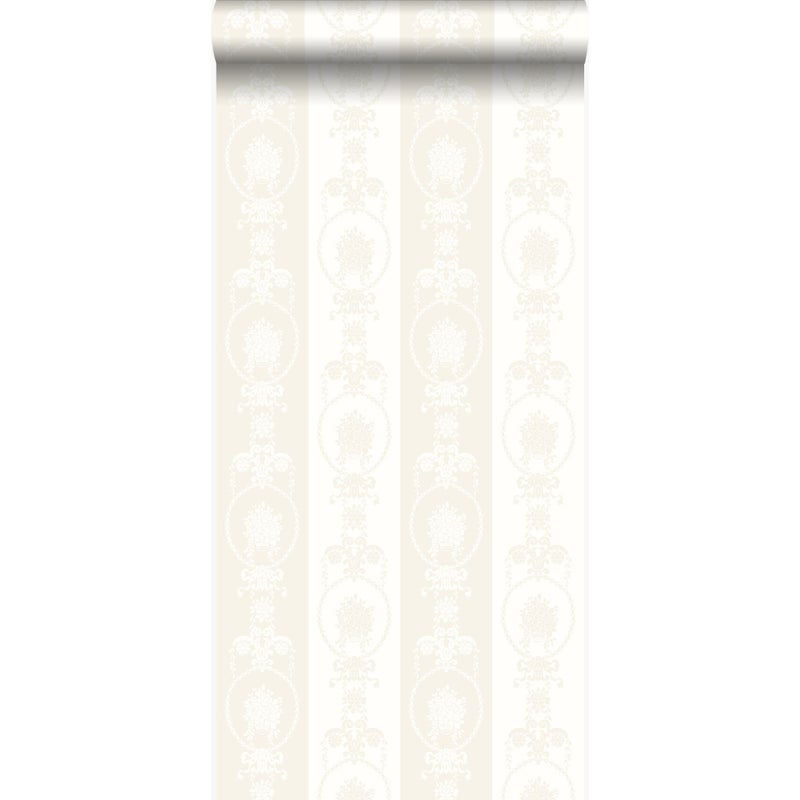 Tapeta ozdoby srebrnymIbiałym - 53 cm x 10.05 m - ORIGIN