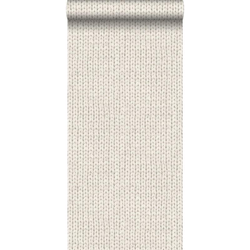 Tapeta robić na drutach beżowym - 53 cm x 10.05 m - ESTAHOME