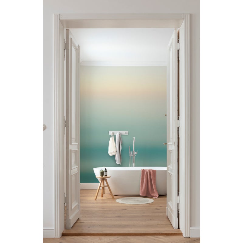 Fototapeta artystyczny turkusowym - 400 x 280 cm - SANDERS & SANDERS