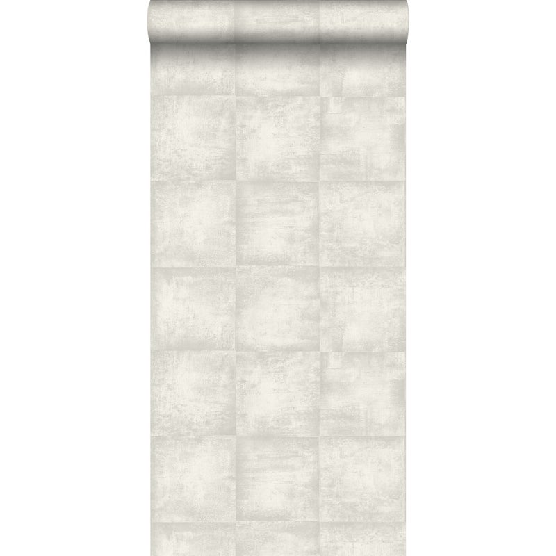 Tapeta konkretny wygląd jasnoszarym - 53 cm x 10.05 m - ESTAHOME