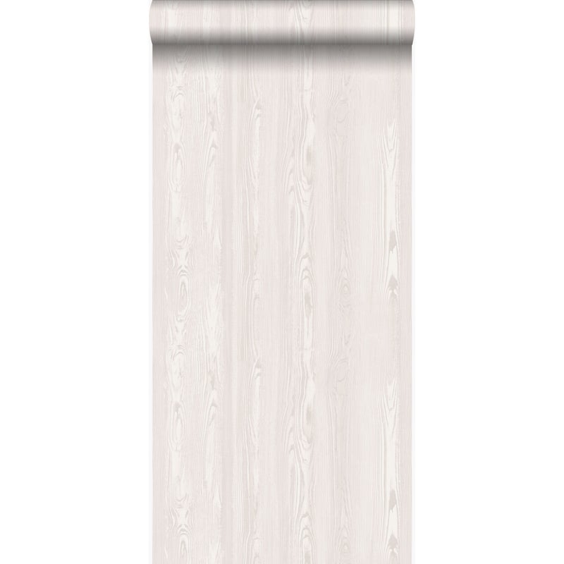 Tapeta deski drewniane ciemny beż - 53 cm x 10.05 m - ORIGIN