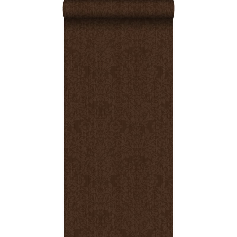 Tapeta ozdoby brązowymIbłyszczącego złota - 53 cm x 10.05 m - ORIGIN