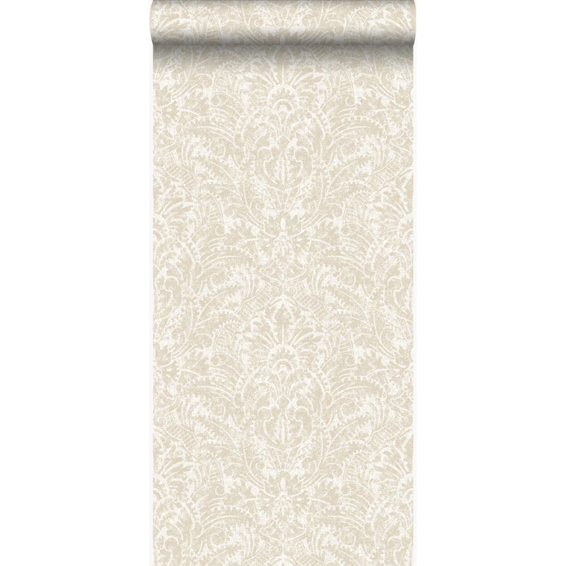 Tapeta ozdoby beżowym - 53 cm x 10.05 m - ORIGIN