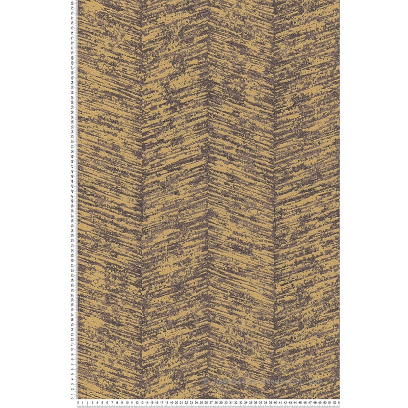 Tapeta figury geometryczne złotymIbrązowym - 53 cm x 10.05 m - LIVINGWALLS