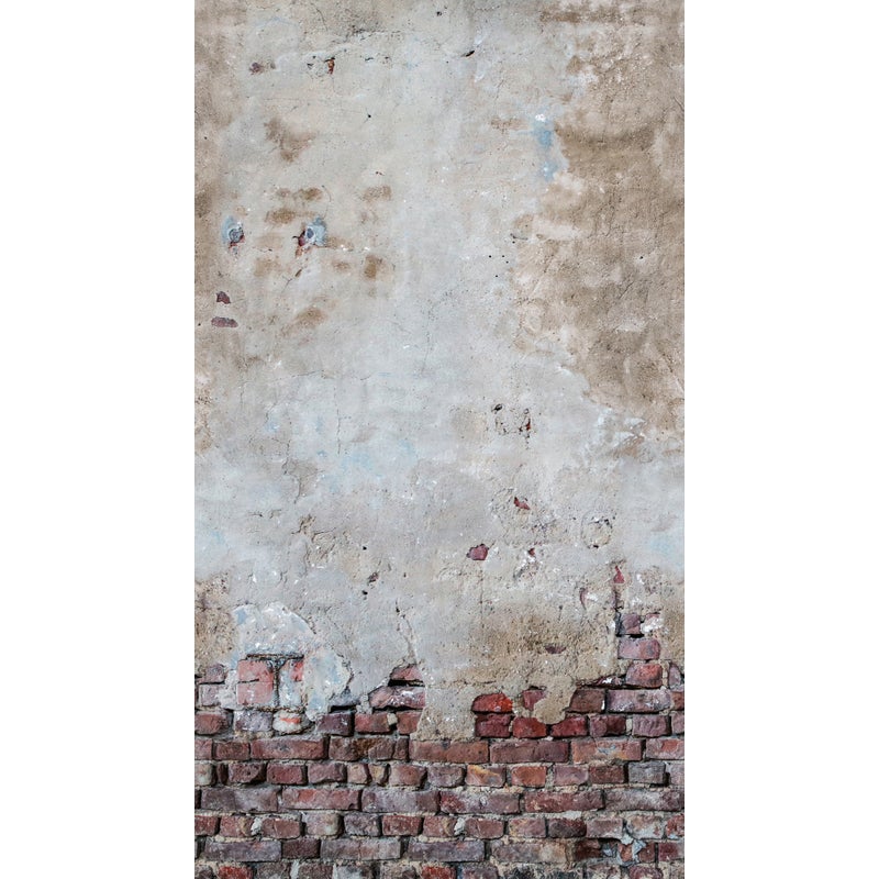 Fototapeta kamień szarym,czerwonymIbiałym - 159 x 280 cm - ONE WALL ONE ROLE