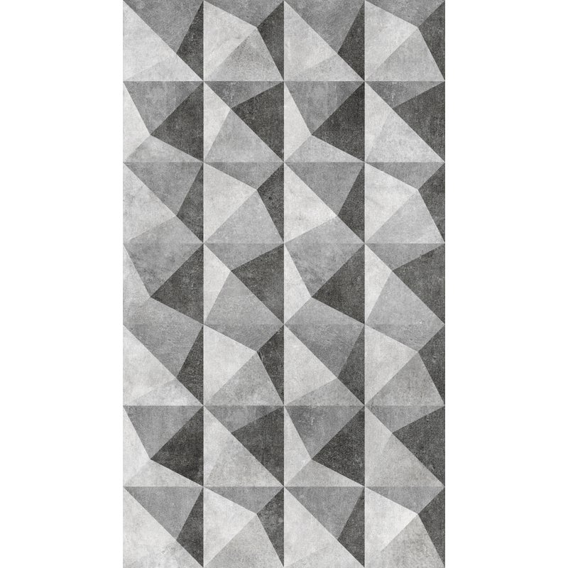 Fototapeta Motyw 3D niebieskimIszarym - 159 x 280 cm - ONE WALL ONE ROLE