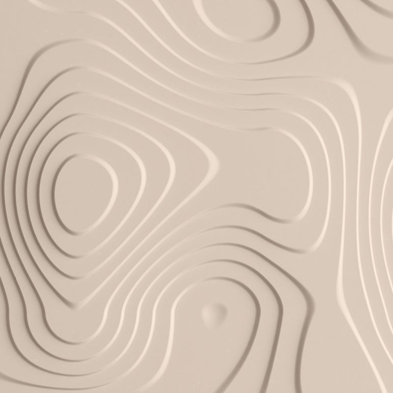 Fototapeta Motyw 3D beżowym - 371 x 280 cm - ONE WALL ONE ROLE