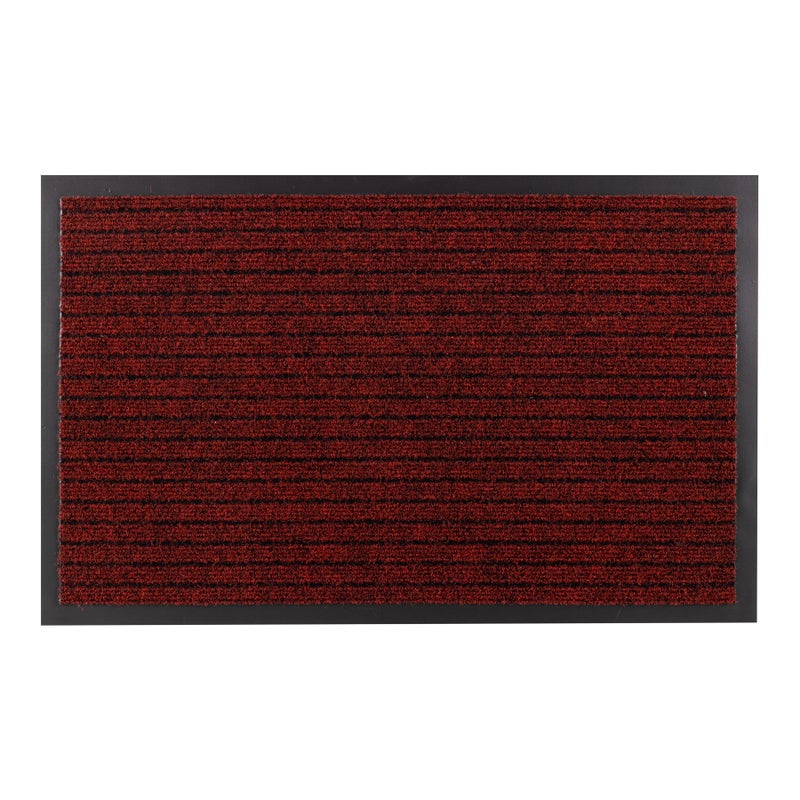 Wycieraczka DURA 3879 antypoślizgowa, zewnętrzna, wewnętrzna, na gumie - czerwony 66x120 cm