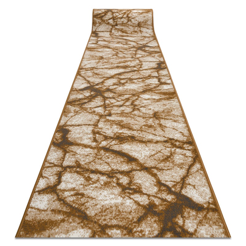 CHODNIK BCF MORAD Marmur beż / szare złoto 120 cm 120x360 cm