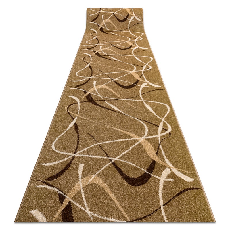 Chodnik KARMEL FRYZ - CHOCO orzech 80 cm 80x800 cm