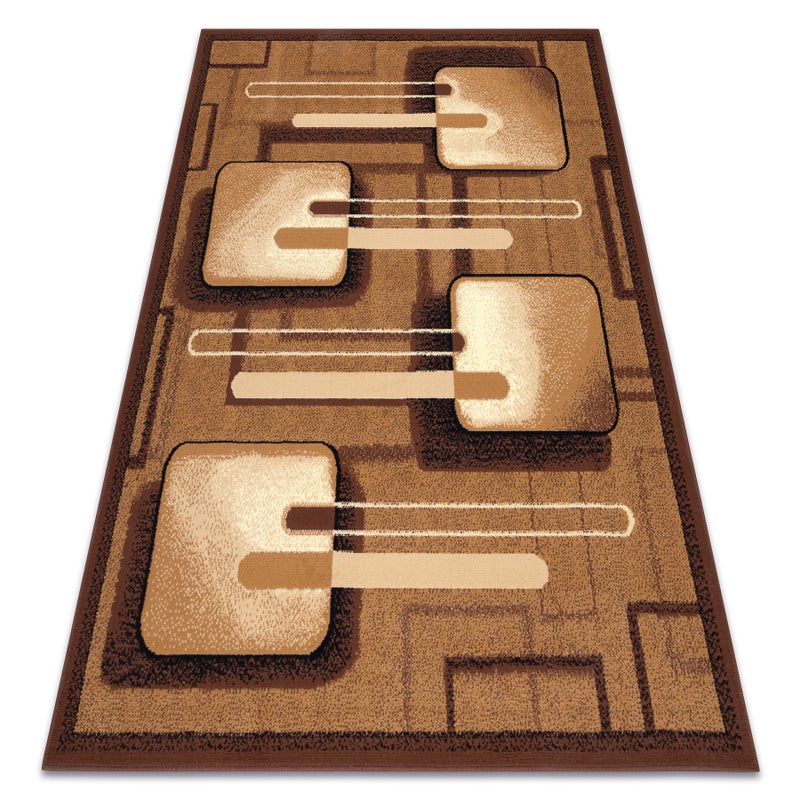 Dywan BCF Morad MALINA klasyczny - brązowy 300x400 cm