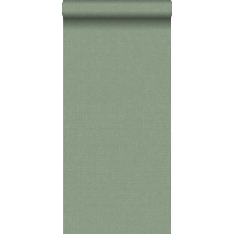 Tapeta zwykły zielonym - 53 cm x 10.05 m - WALLS4YOU
