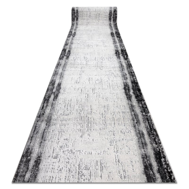 Chodnik nowoczesny TULS 51235 antracyt 100 cm 100x200 cm