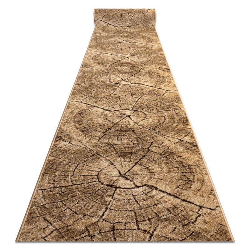 Chodnik KARMEL Tronko Pień drzewo drewno - orzech 60 cm 60x100 cm