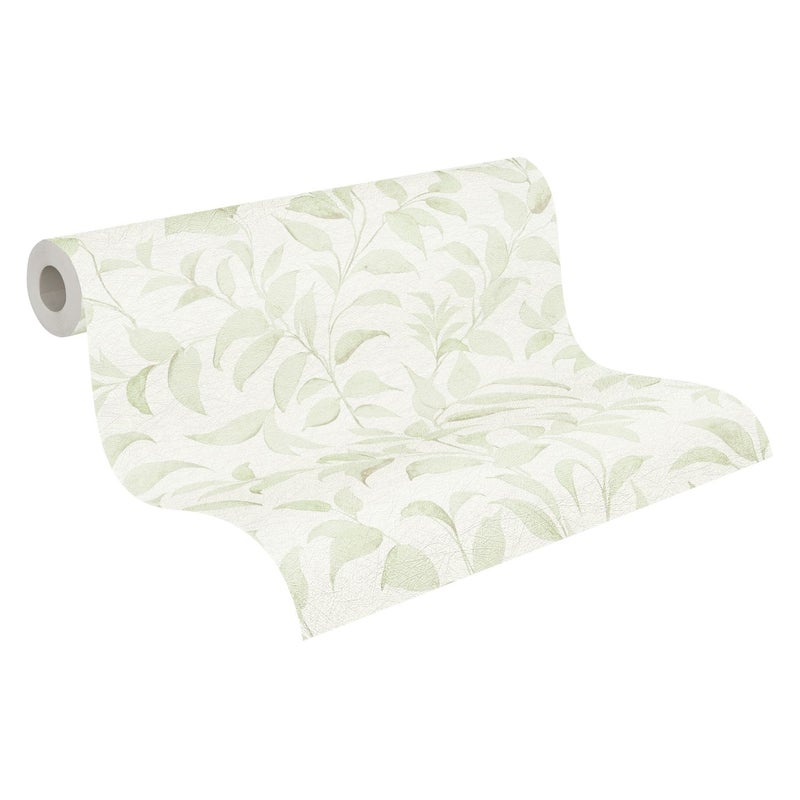 Tapeta przejrzeć białymIzielonym - 53 cm x 10.05 m - LIVINGWALLS