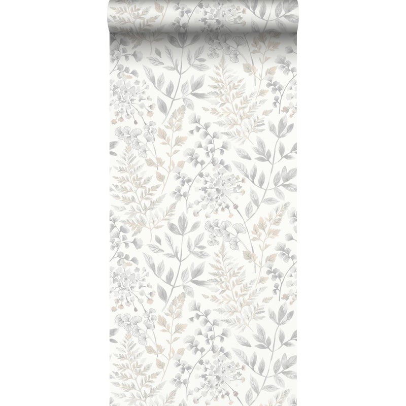 Tapeta przejrzeć szarym - 53 cm x 11.2 m - BORASTAPETER