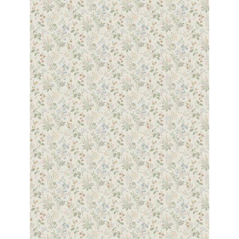 Tapeta kwiaty zielonym - 53 cm x 10.05 m - BORASTAPETER