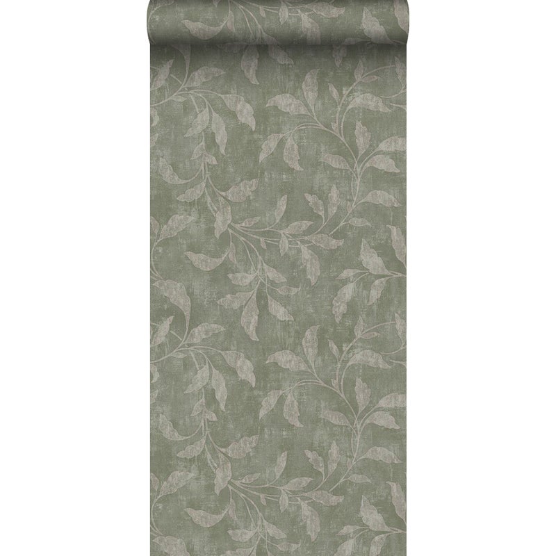 Tapeta przejrzeć szaro zielonym - 53 cm x 10.05 m - BORASTAPETER