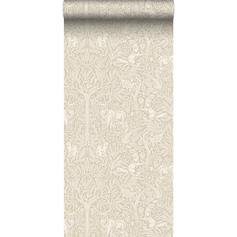 Tapeta przejrzeć beżowym - 53 cm x 10.05 m - BORASTAPETER
