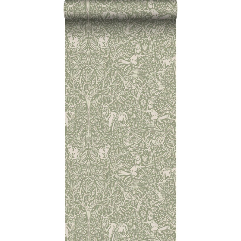 Tapeta przejrzeć zielonym - 53 cm x 10.05 m - BORASTAPETER