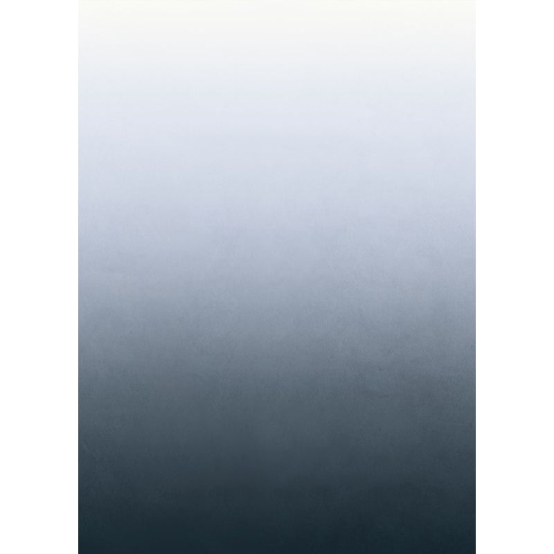 Fototapeta gradient zanurzeniowy od podłogi do sufitu szaro-niebieskim - 200 x 279 cm - ESTAHOME