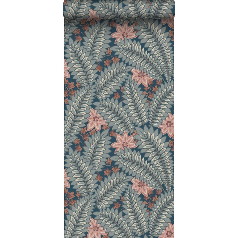 Tapeta przejrzeć szaro-niebieskim - 53 cm x 10.05 m - BORASTAPETER