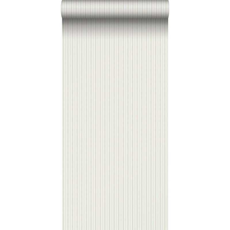 Tapeta paski żółtymIbeżowym - 53 cm x 10.05 m - SANDERS & SANDERS