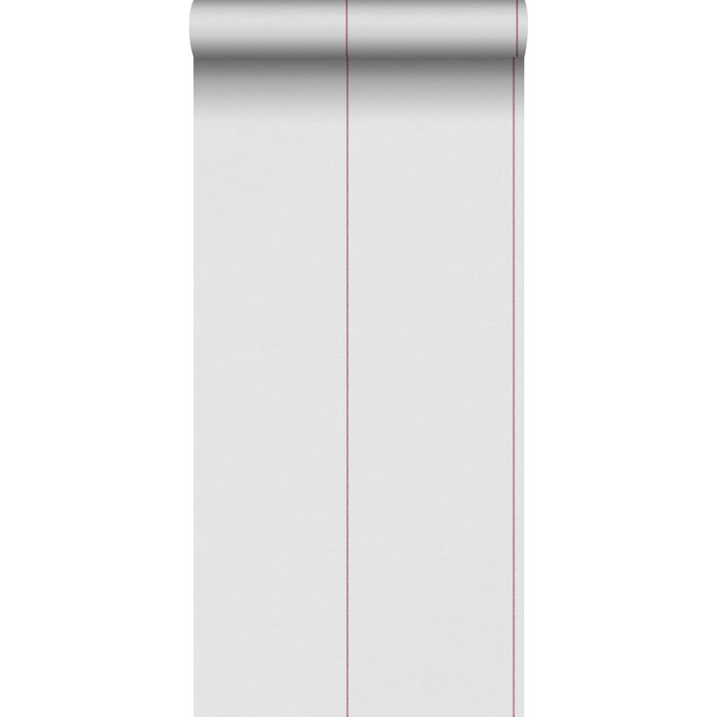 Tapeta paski czerwonymIszarym - 53 cm x 10.05 m - SANDERS & SANDERS