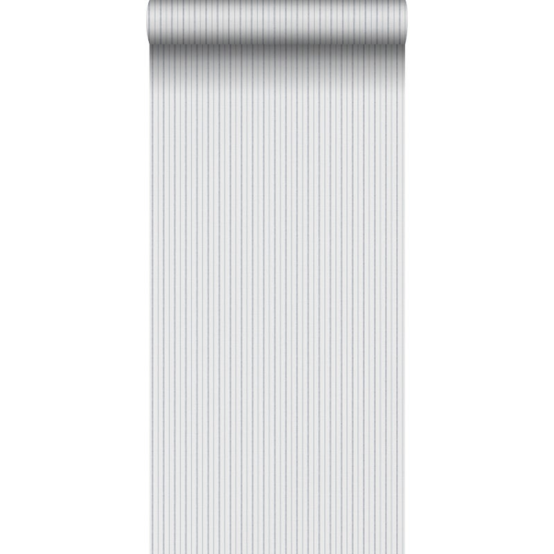 Tapeta paski ciemnoniebieskimIszarym - 53 cm x 10.05 m - SANDERS & SANDERS