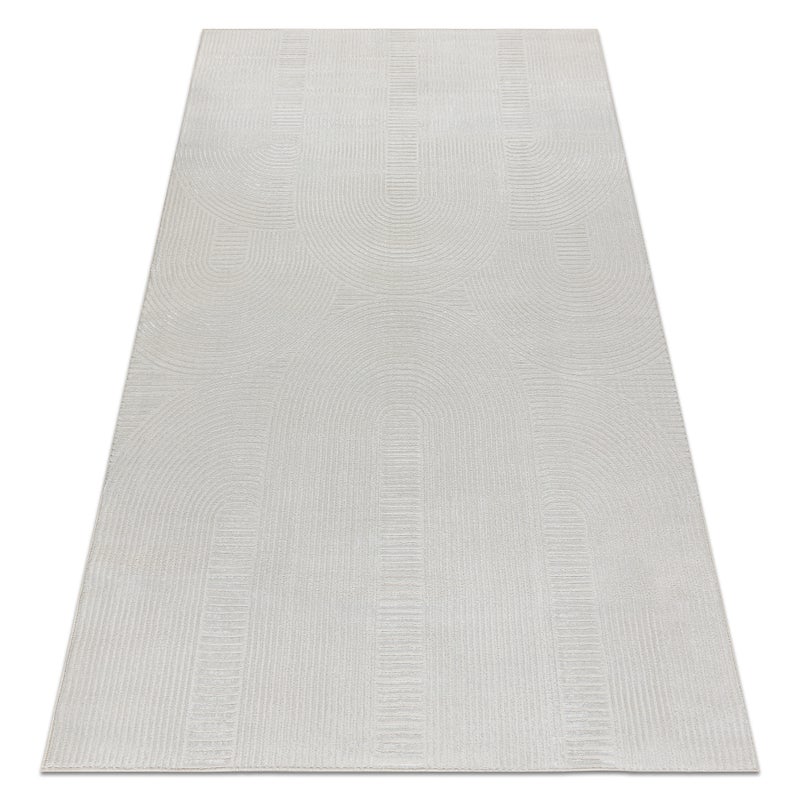 Dywan BALANCE 9086 krem - Geometryczny, strukturalny, glamour 240x330 cm