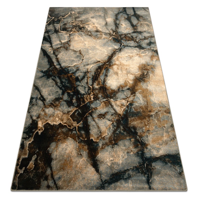 Dywan wełniany OMEGA ELIAN Marmur iron zielony 170x235 cm