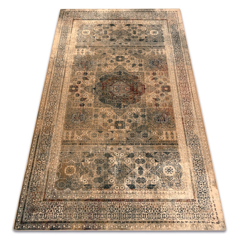 Dywan wełniany SUPERIOR MAMLUK orientalny vintage krem 100x150 cm