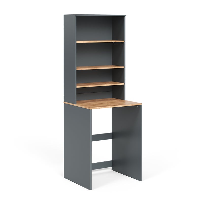 Vicco Szafka na pralkę Viktor, Antracyt/złoty dąb, 66 x 88.2 cm 2 części z półką