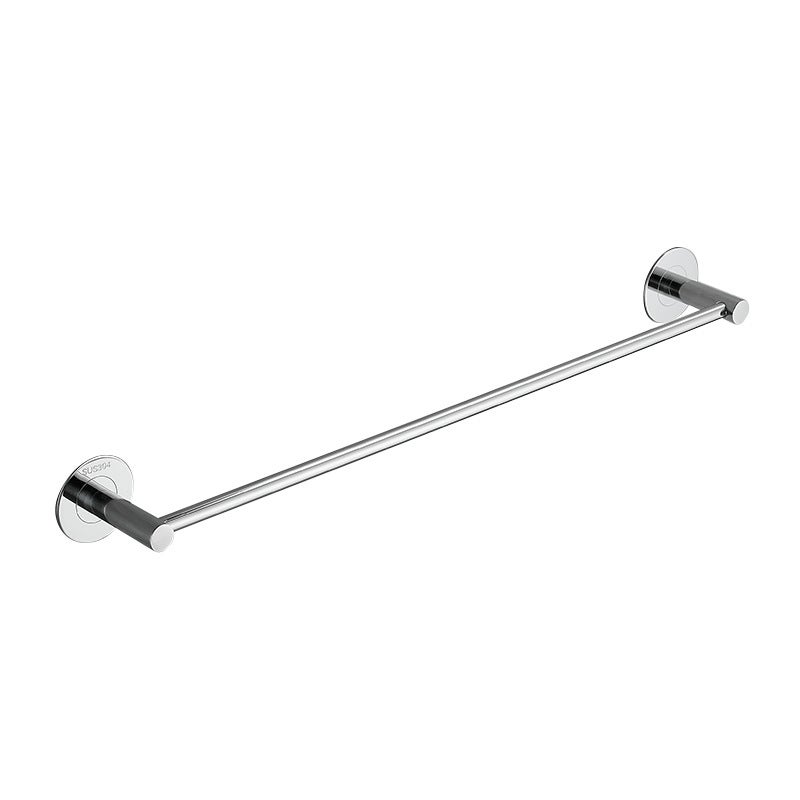 Samoprzylepny wieszak na ręczniki 30 cm – chrom, idealny do łazienki