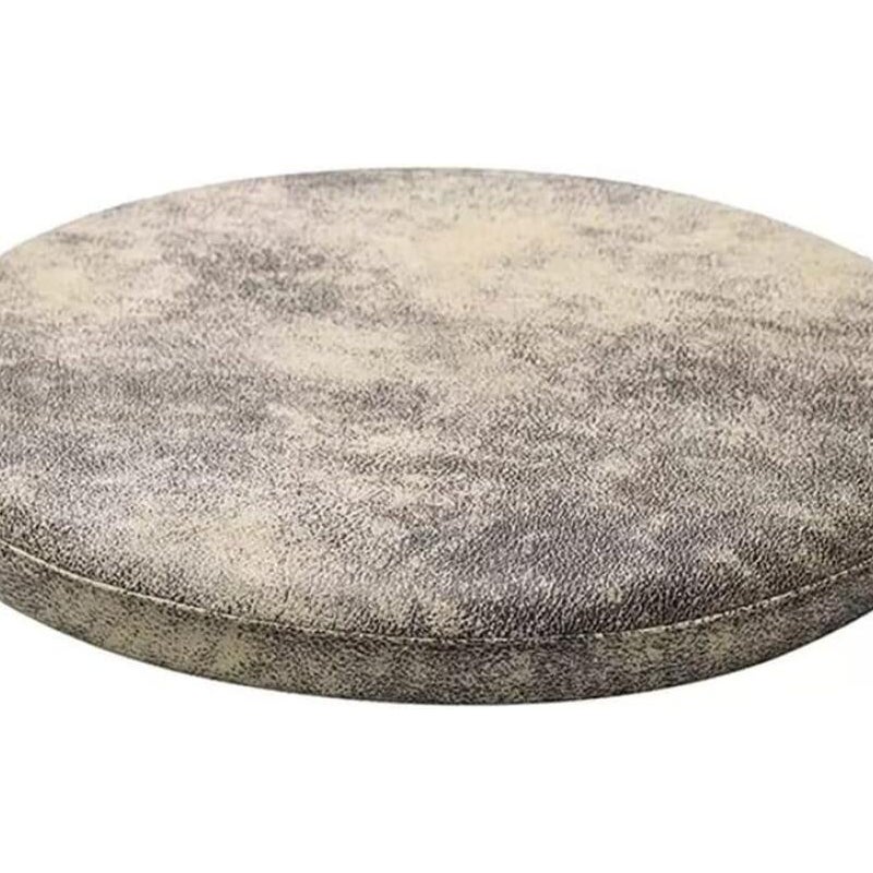 Zdejmowana poduszka na siedzisko, okrągła poduszka na krzesło do użytku wewnątrz i na zewnątrz/miękka pianka memory foam (40 x 40 cm)