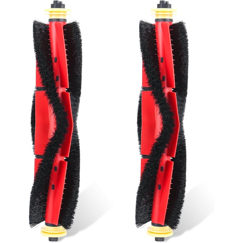 Zestaw 2 oryginalnych szczotek czyszczących do części zamiennych - Główna szczotka silikonowa - Zmywalna - Wyjmowane akcesoria