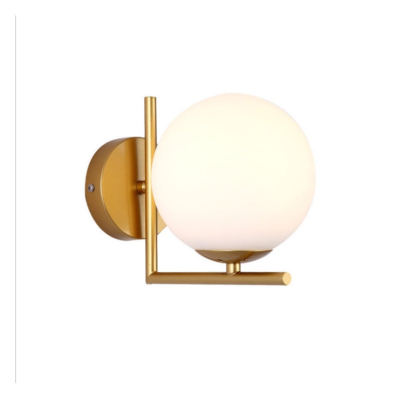 Kinkiet w stylu retro, odpowiedni na toaletkę; kinkiet w stylu industrialnym, odpowiedni do łazienki lub sypialni (złoty).