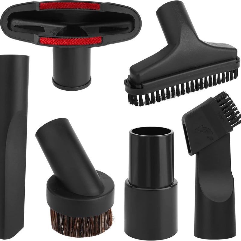 Zestaw akcesoriów do odkurzacza 6-częściowy – dysza do odkurzacza – uniwersalna szczotka do odkurzacza do mebli