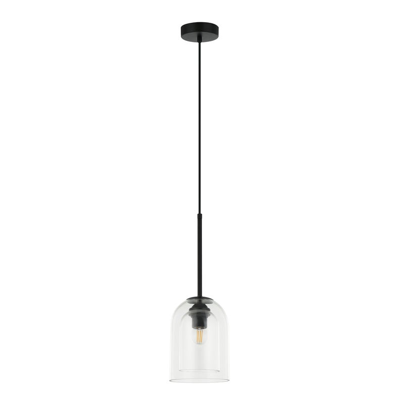 Lampa wisząca ELARIS przezroczysta 1 x E27 x 8W wym: 150 x 15 x 15 cm Light Prestige