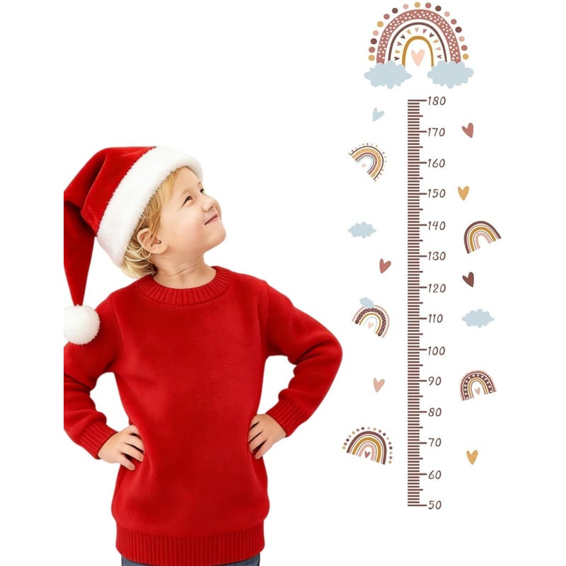 Miarka wzrostu dla dzieci, linijka ścienna, miarka wzrostu dla dzieci, miarka wzrostu dziecka, naklejka ścienna dla dzieci, 50 do 180 cm
