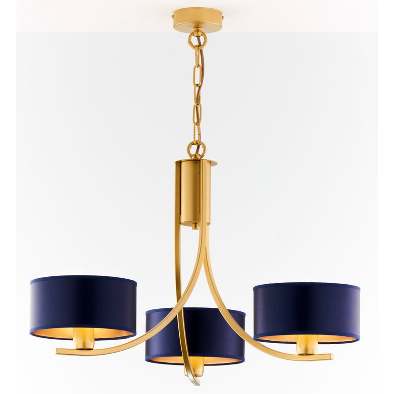 Lampa sufitowa ARTHUR złota 3xE27x40W metal wym:71x65x65cm IP20 Jupiter