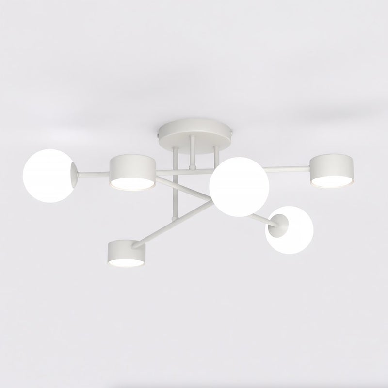 Lampa wisząca HOLON szara 6xGX53+G9x10W metal wym:23x62x60cm IP20 Emibig